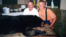 trophy bear hunting north of minnesota